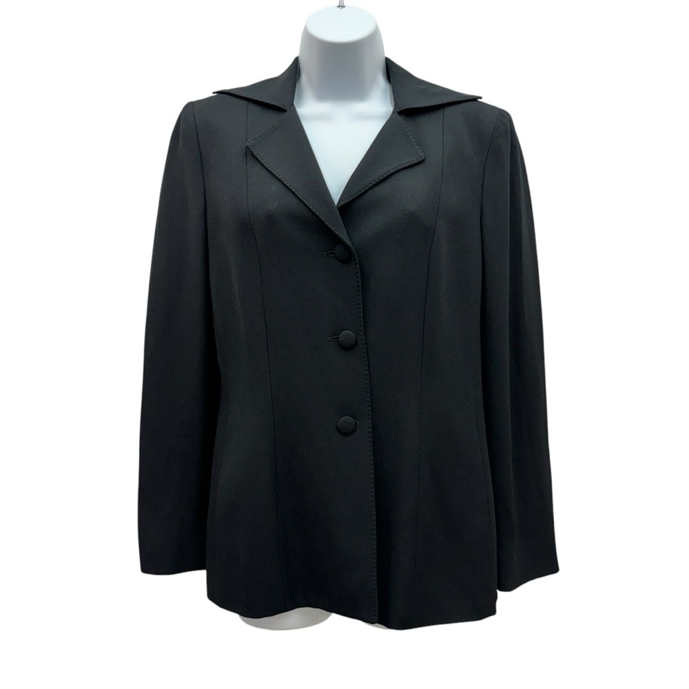 MOSCHINO Cheap and Chic Women’s Structured Black Blazer Sz 8